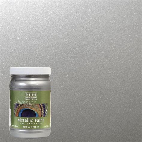 modern masters silver metallic paint